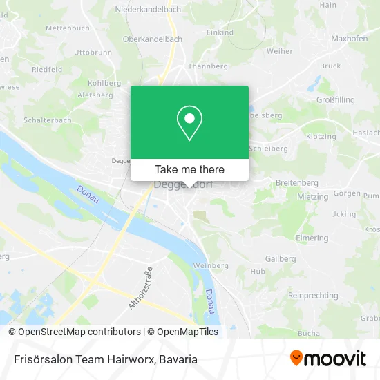 Карта Frisörsalon Team Hairworx