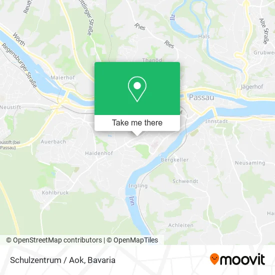 Карта Schulzentrum / Aok