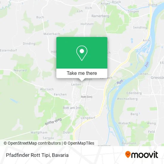 Карта Pfadfinder Rott Tipi