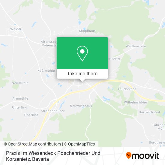 Praxis Im Wiesendeck Poschenrieder Und Korzenietz map