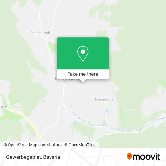 Карта Gewerbegebiet
