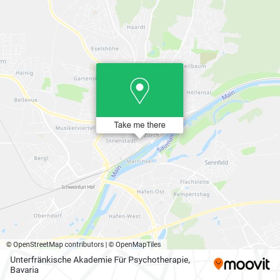Unterfränkische Akademie Für Psychotherapie map