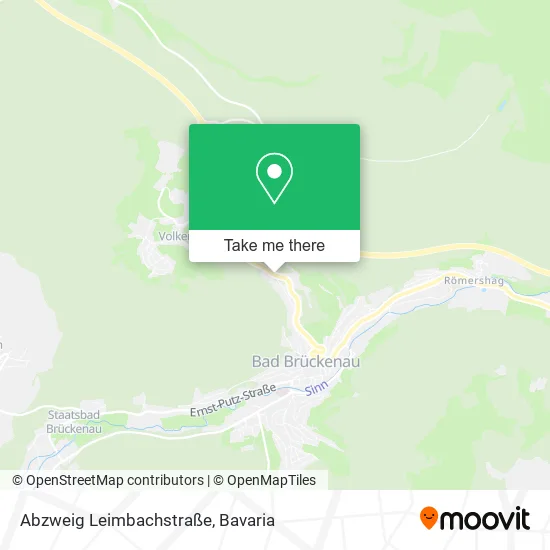 Карта Abzweig Leimbachstraße
