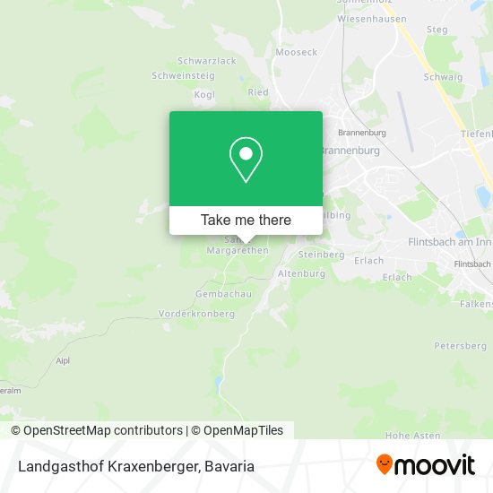 Landgasthof Kraxenberger map