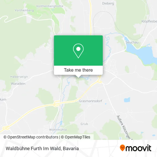 Карта Waldbühne Furth Im Wald