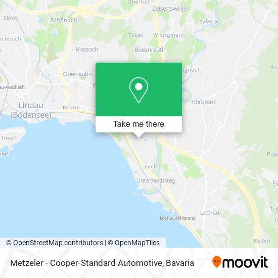 Карта Metzeler - Cooper-Standard Automotive