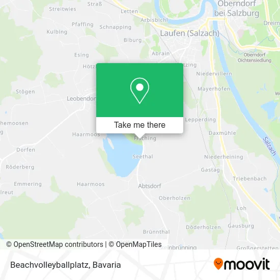 Карта Beachvolleyballplatz