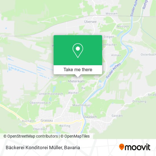 Bäckerei Konditorei Müller map