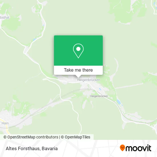 Карта Altes Forsthaus