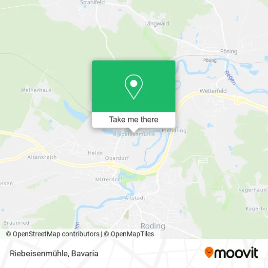 Riebeisenmühle map