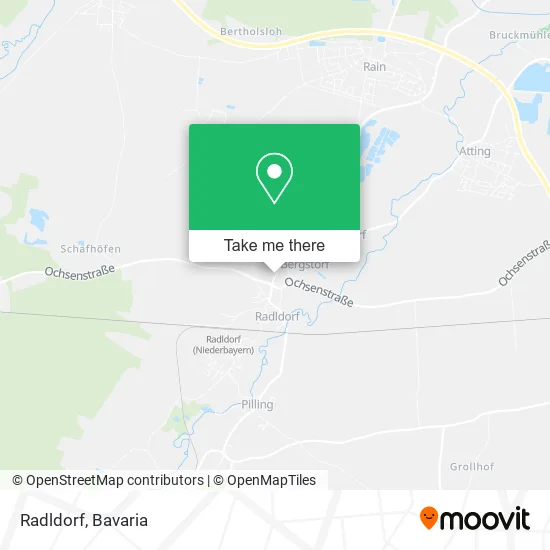 Карта Radldorf