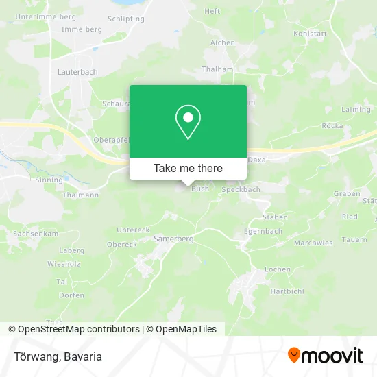 Карта Törwang