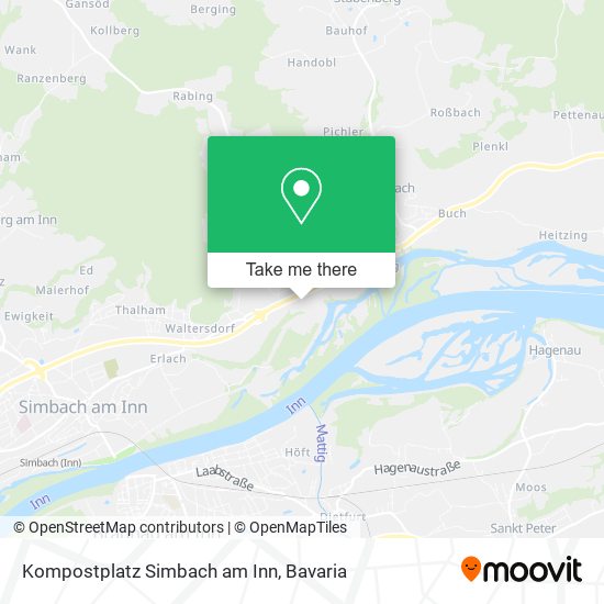 Карта Kompostplatz Simbach am Inn