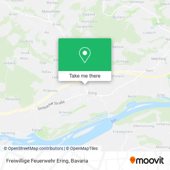 Карта Freiwillige Feuerwehr Ering