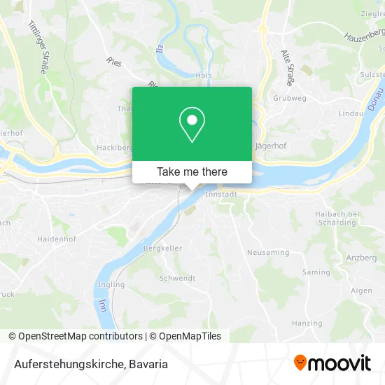 Карта Auferstehungskirche