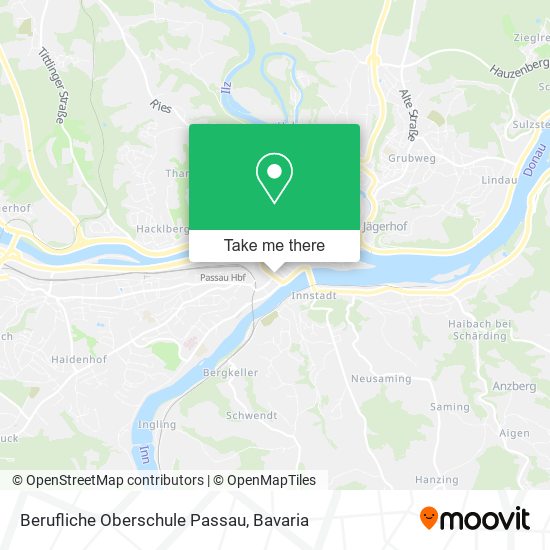 Berufliche Oberschule Passau map