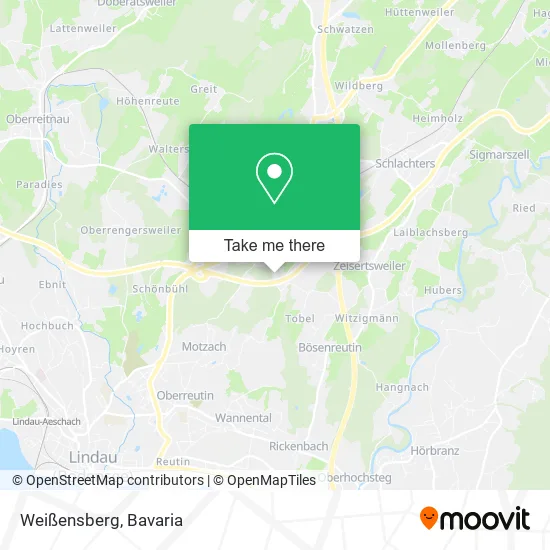 Карта Weißensberg
