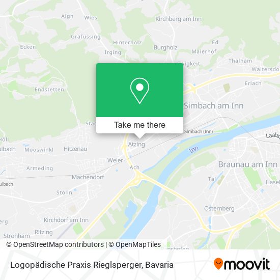 Карта Logopädische Praxis Rieglsperger