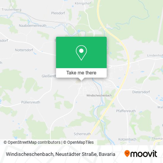 Windischeschenbach, Neustädter Straße map