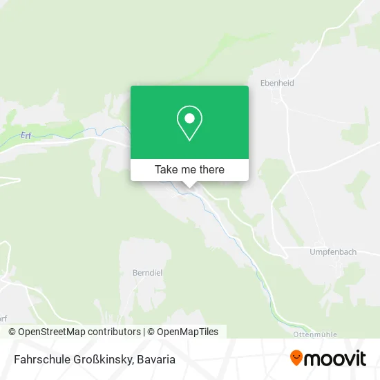 Карта Fahrschule Großkinsky