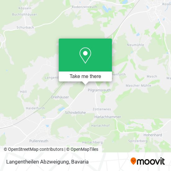 Langentheilen Abzweigung map