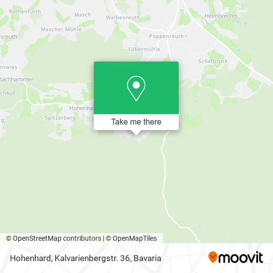 Карта Hohenhard, Kalvarienbergstr. 36