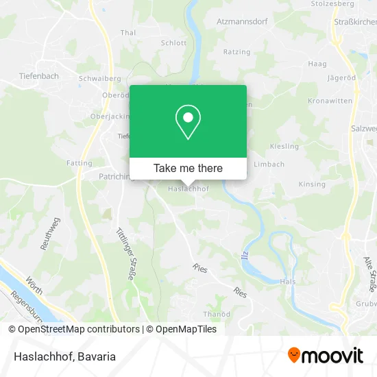 Карта Haslachhof