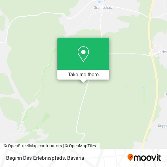 Beginn Des Erlebnispfads map