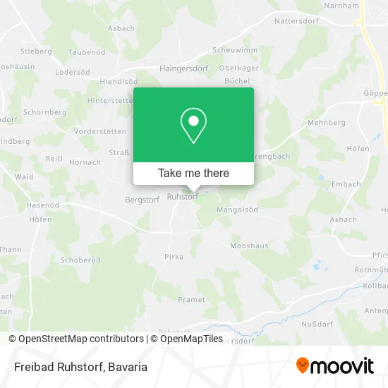 Карта Freibad Ruhstorf