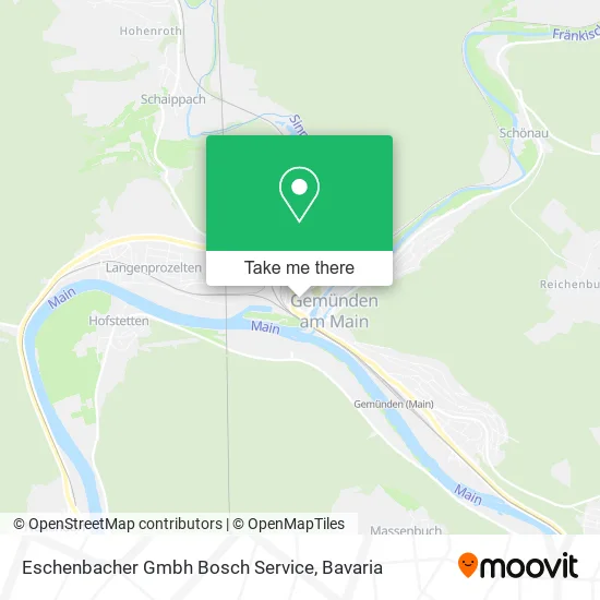Карта Eschenbacher Gmbh Bosch Service