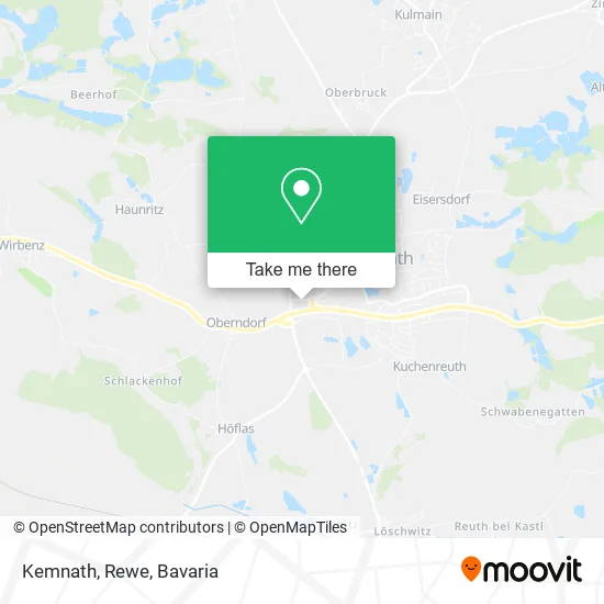 Карта Kemnath, Rewe