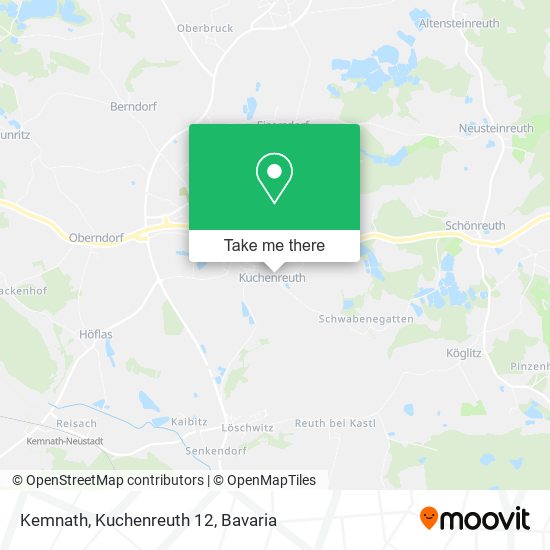 Kemnath, Kuchenreuth 12 map