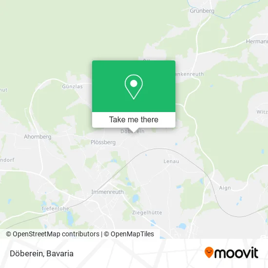Карта Döberein