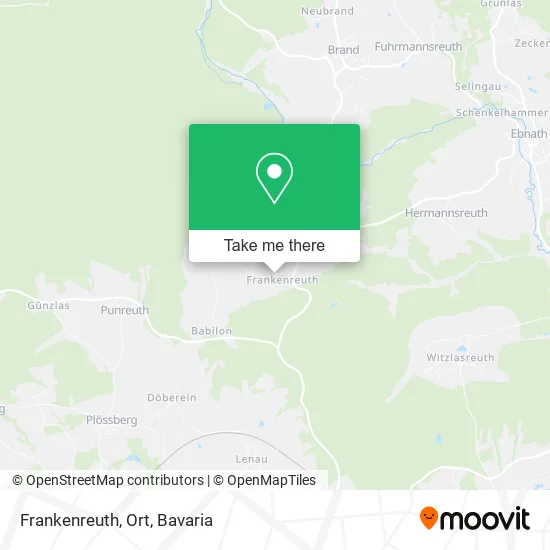 Карта Frankenreuth, Ort