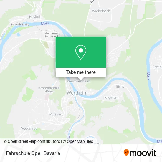 Карта Fahrschule Opel