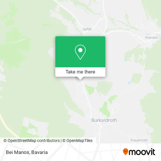 Карта Bei Manos