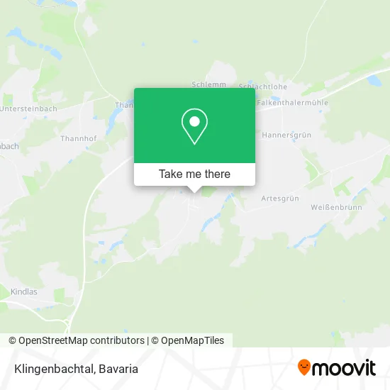 Карта Klingenbachtal