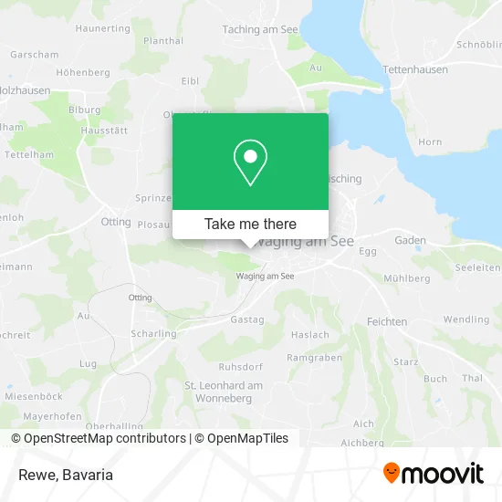 Карта Rewe
