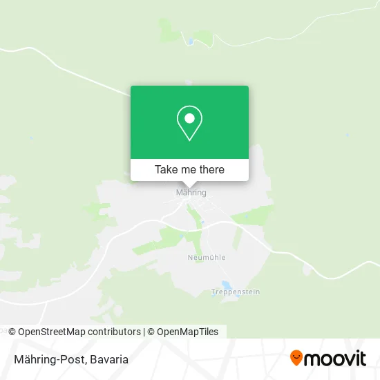 Карта Mähring-Post