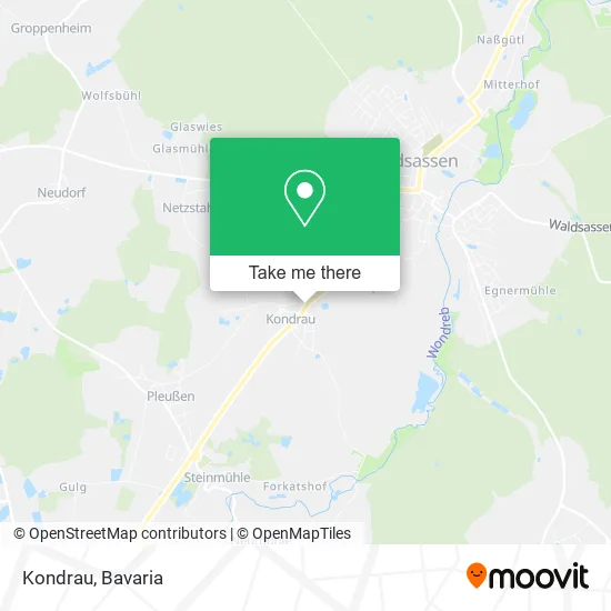 Карта Kondrau