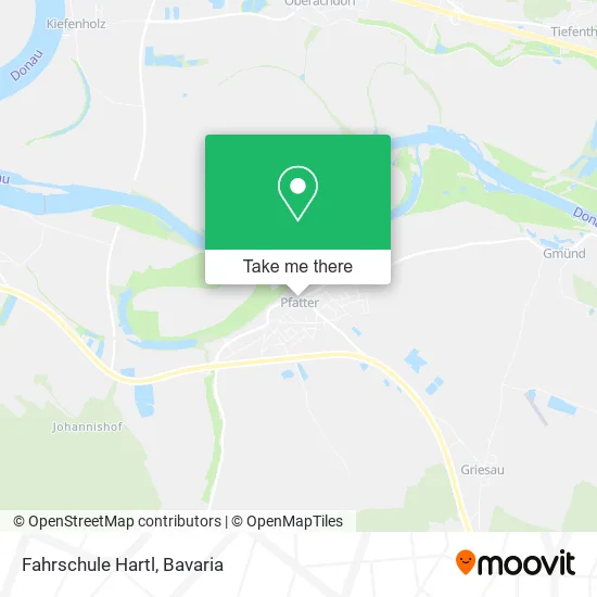 Карта Fahrschule Hartl