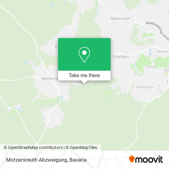 Карта Motzersreuth Abzweigung