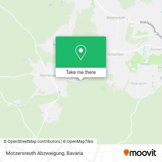 Карта Motzersreuth Abzweigung