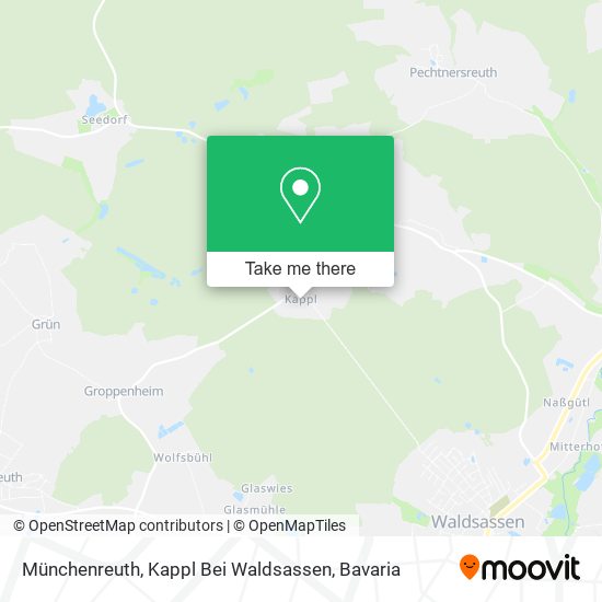 Münchenreuth, Kappl Bei Waldsassen map