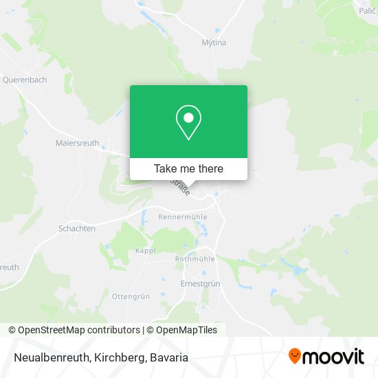 Карта Neualbenreuth, Kirchberg