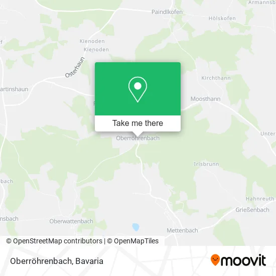 Карта Oberröhrenbach