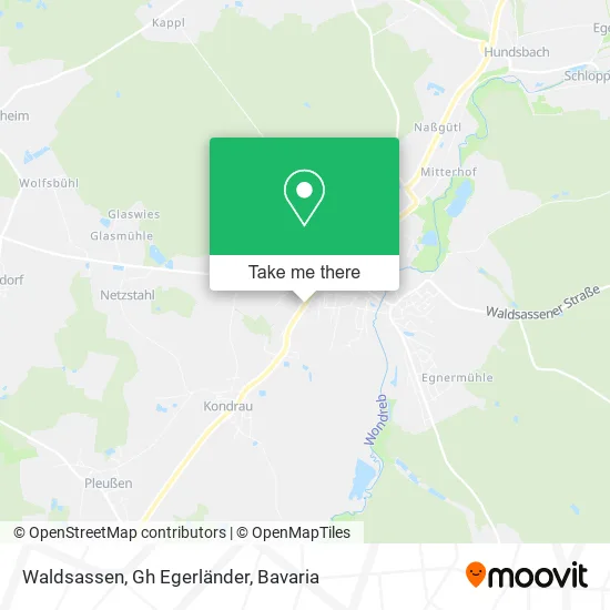 Карта Waldsassen, Gh Egerländer