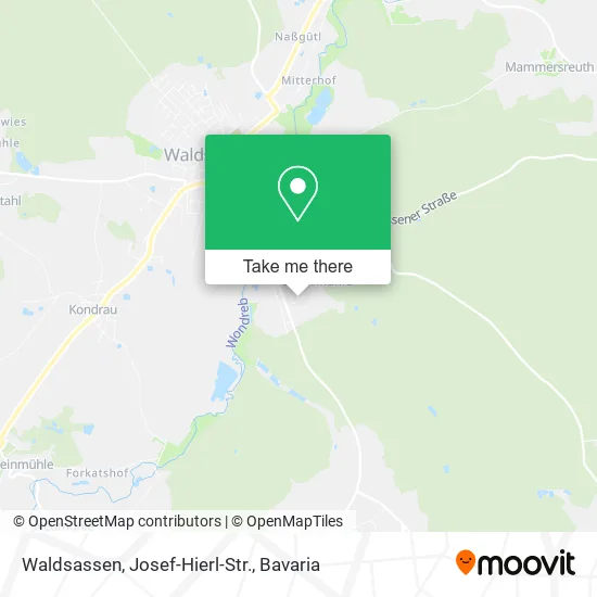 Карта Waldsassen, Josef-Hierl-Str.