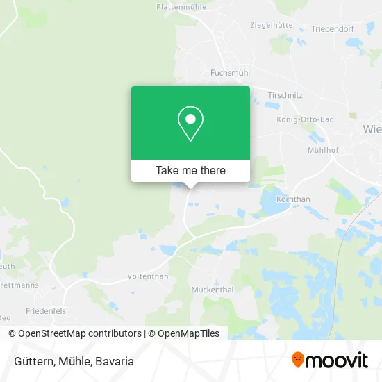 Карта Güttern, Mühle