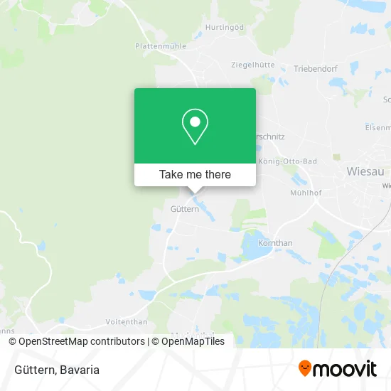 Карта Güttern